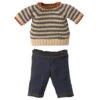 Sweater And Trousers For Teddy Dad By Maileg