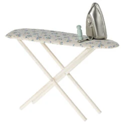 Iron And Ironing Board In Blue Floral By Maileg