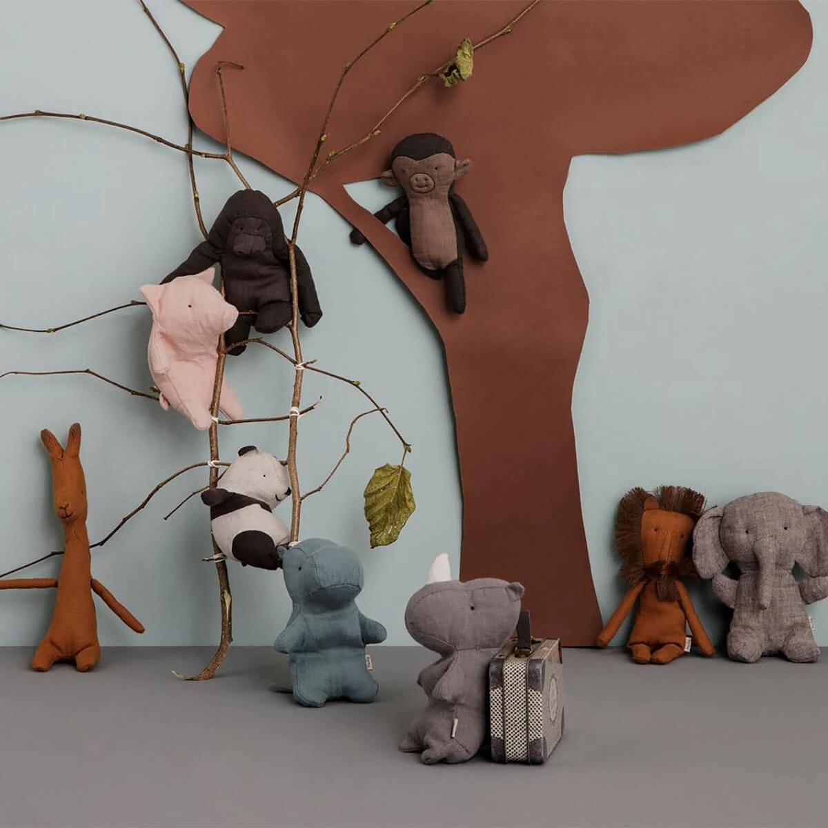 Noah's Friends Mini Rhino By Maileg - Image 2