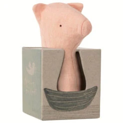 Noah's Friends Pig Rattle By Maileg