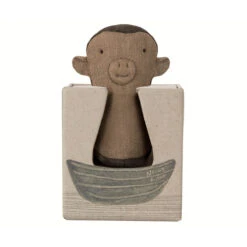 Noah's Friends Monkey Rattle By Maileg