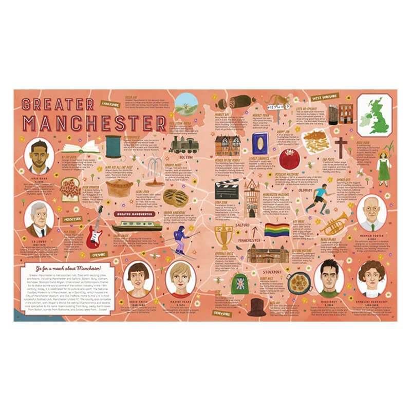 Maps Of The United Kingdom By Rachel Dixon & Livi Gosling - Image 5