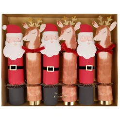 Christmas Character Large Crackers By Meri Meri