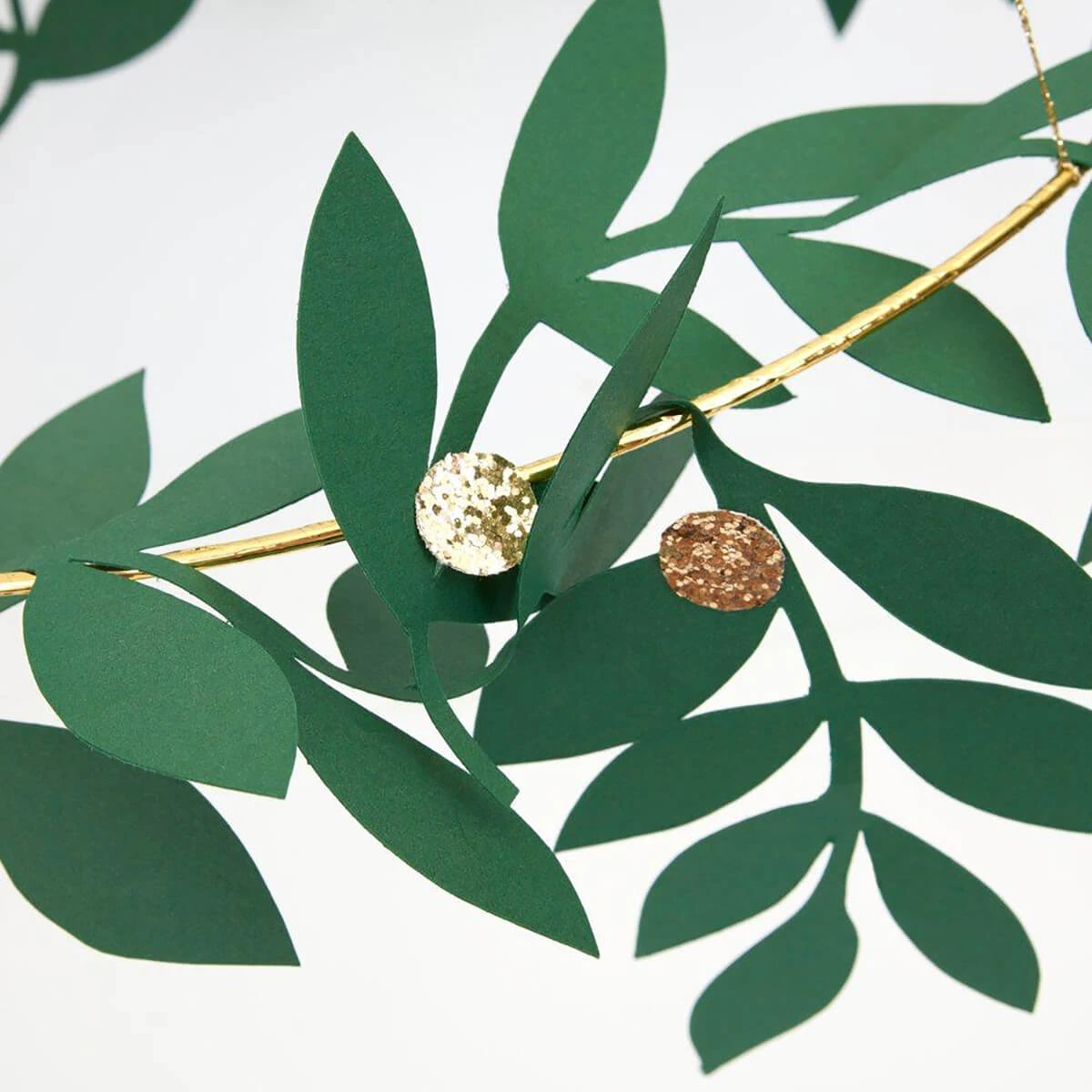 Festive Foliage Chandelier By Meri Meri - Image 5