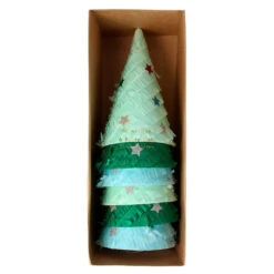 Christmas Tree Fringed Party Hats By Meri Meri