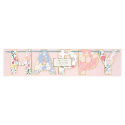 Happy Birthday English Garden Garland By Meri Meri