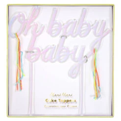 Oh Baby Baby Cake Topper By Meri Meri