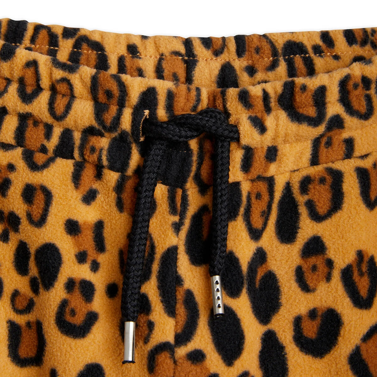 Leopard Fleece Trousers By Mini Rodini - Image 2