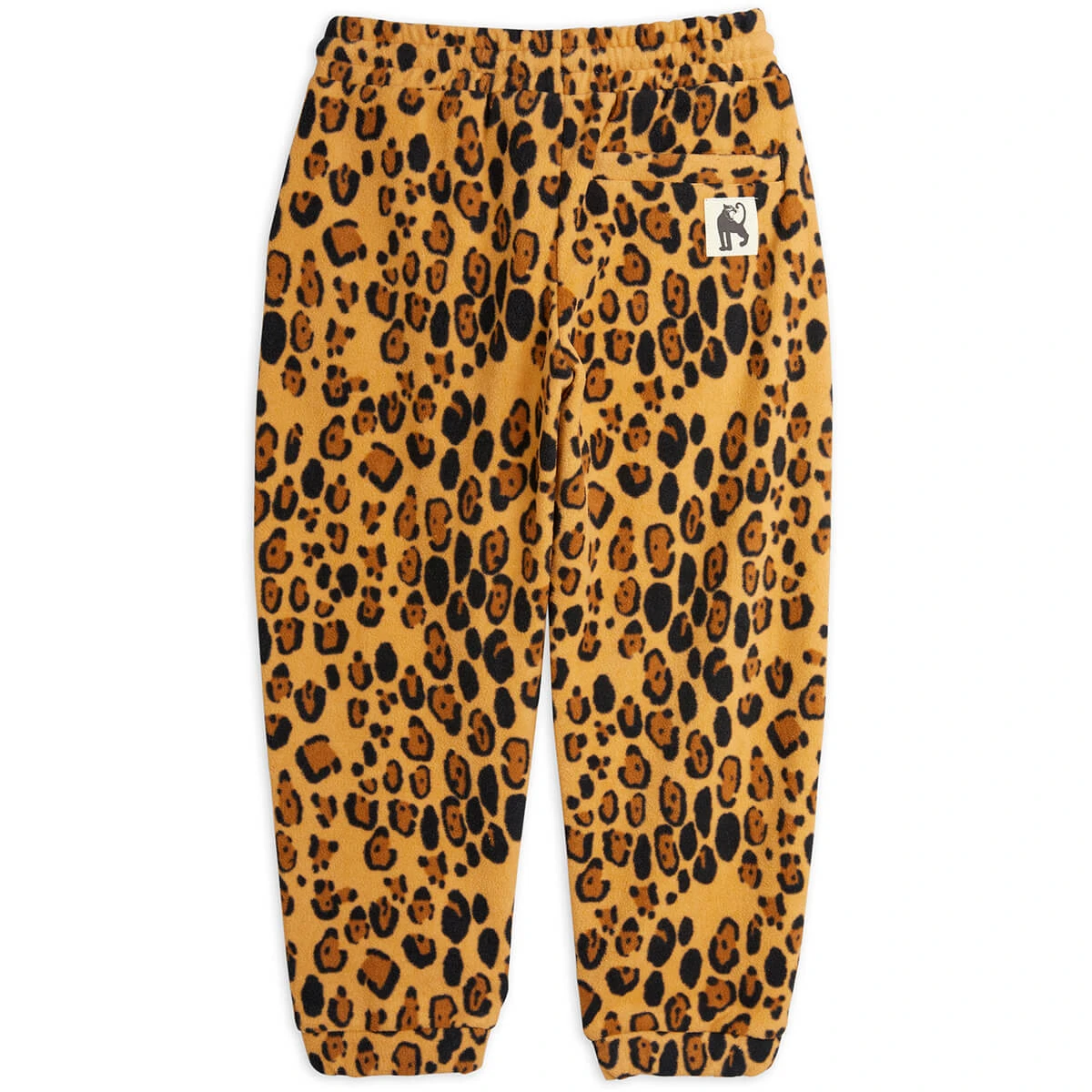Leopard Fleece Trousers By Mini Rodini - Image 4