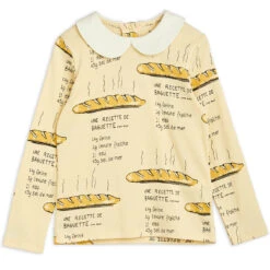 Baguette AOP Long Sleeve T-Shirt By Mini Rodini