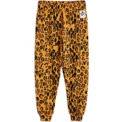 Basic Leopard Trousers By Mini Rodini