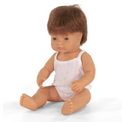 Red Haired Boy Doll (38cm Caucasian) By Miniland