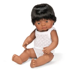 Boy Doll (38cm Hispanic) By Miniland