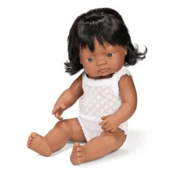 Girl Doll (38cm Hispanic) By Miniland