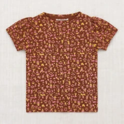 Puff Sleeve Tee In Cedar Country Walk By Misha & Puff
