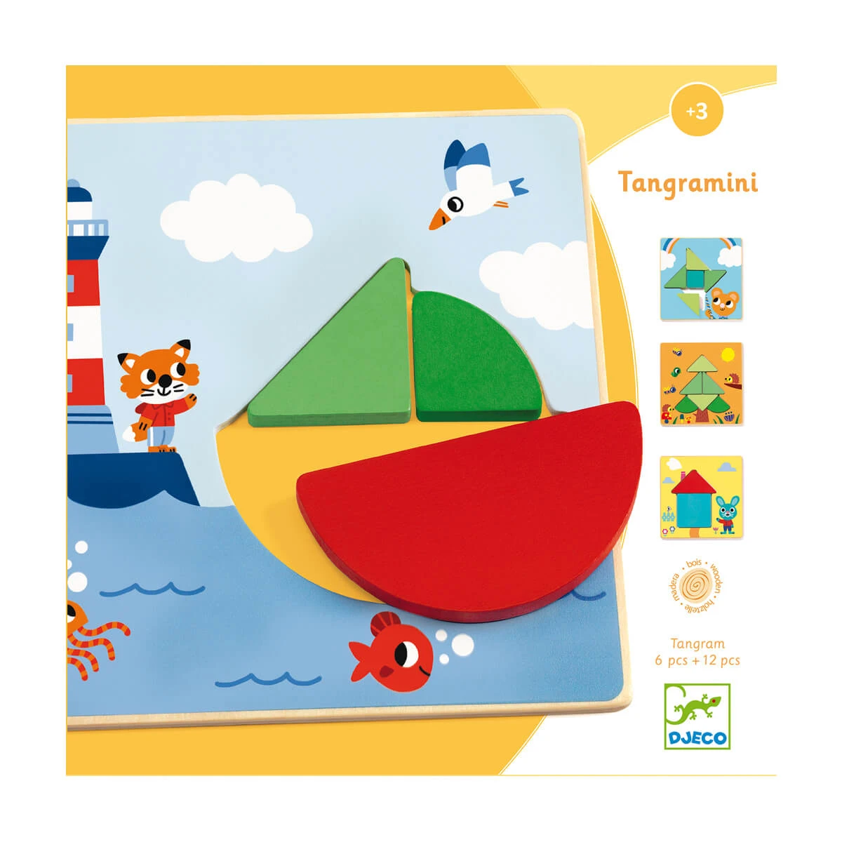 Mosaic Tangram Game By Djeco