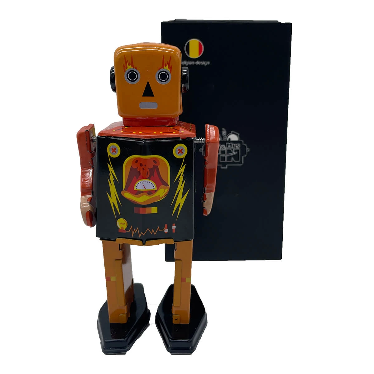 Volcano Bot Wind Up Tin Robot (Limited Edition) By Mr & Mrs Tin - Image 6
