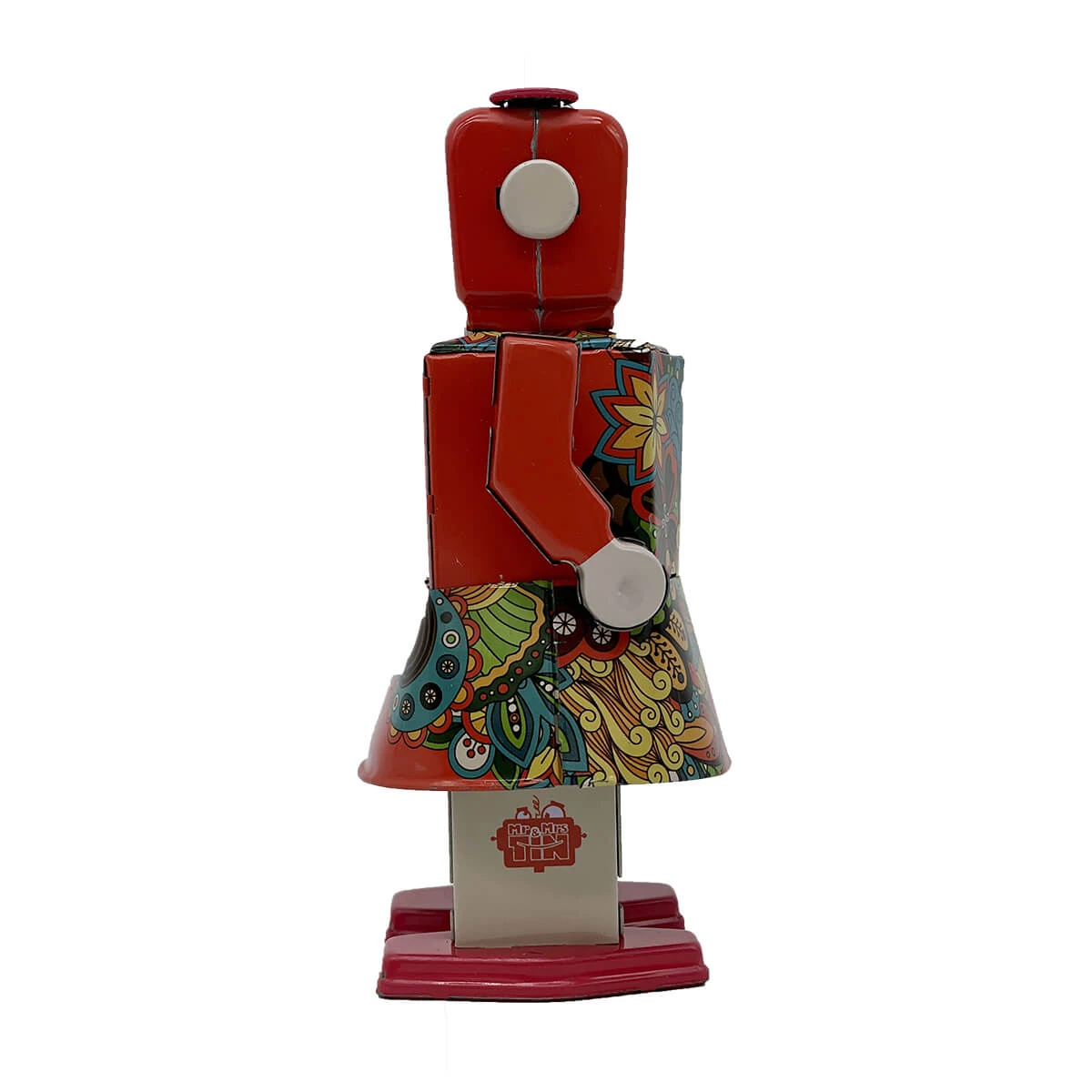 Blossom Bot Wind Up Tin Robot (Limited Edition) By Mr & Mrs Tin - Image 6