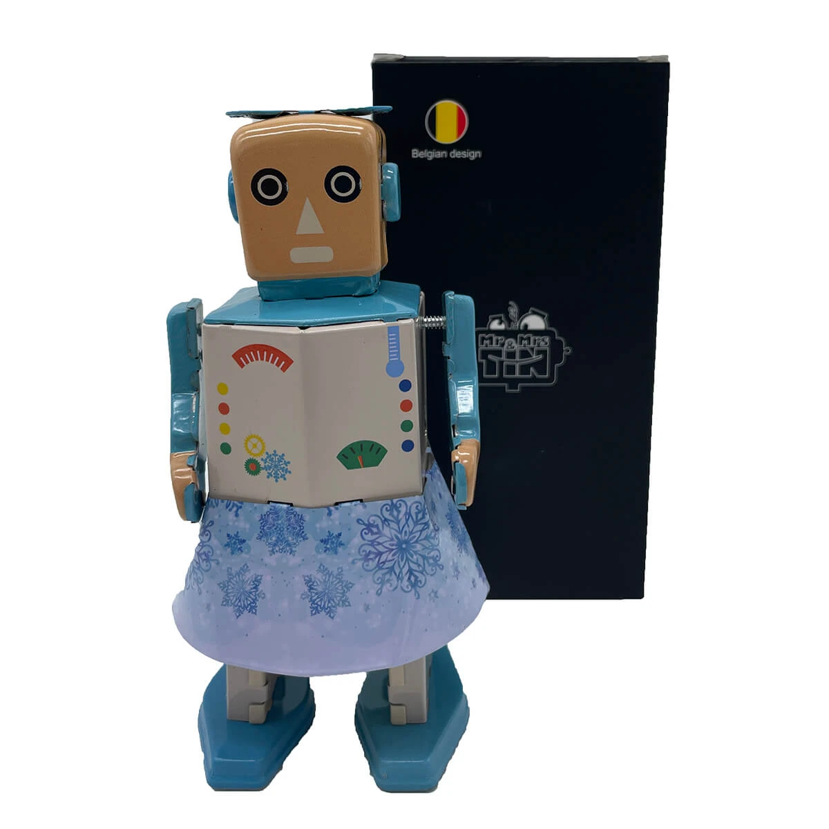 Snow Bot Wind Up Tin Robot (Limited Edition) By Mr & Mrs Tin - Image 5
