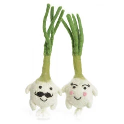 Mr And Mrs Spring Onion Felt Toy By Amica