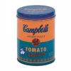 Andy Warhol Soup Can Orange Aqua 300 Piece Puzzle By Mudpuppy