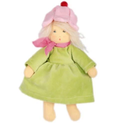 Blümchen Little Flower Doll In Green By Nanchen Natur