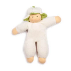 Flower Fairy Doll / Rattle In Natural By Nanchen Natur