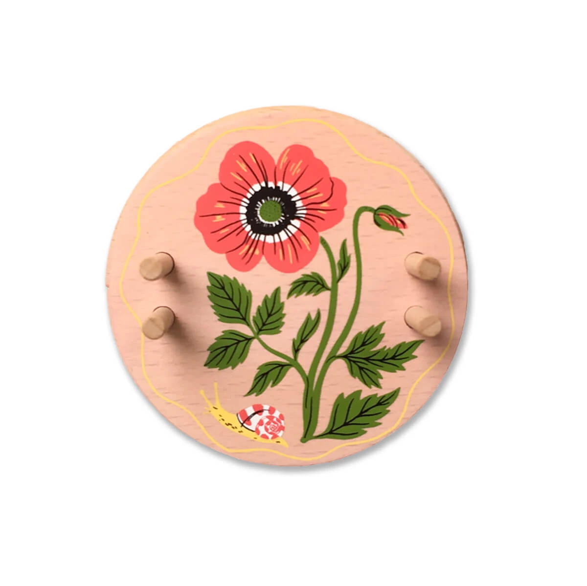 Large Pom Pom Maker In Pink By Oana Befort X Pom Maker