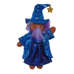 Wulfric The Wizard Holdie Folk Pocket-Sized Doll By Olli Ella