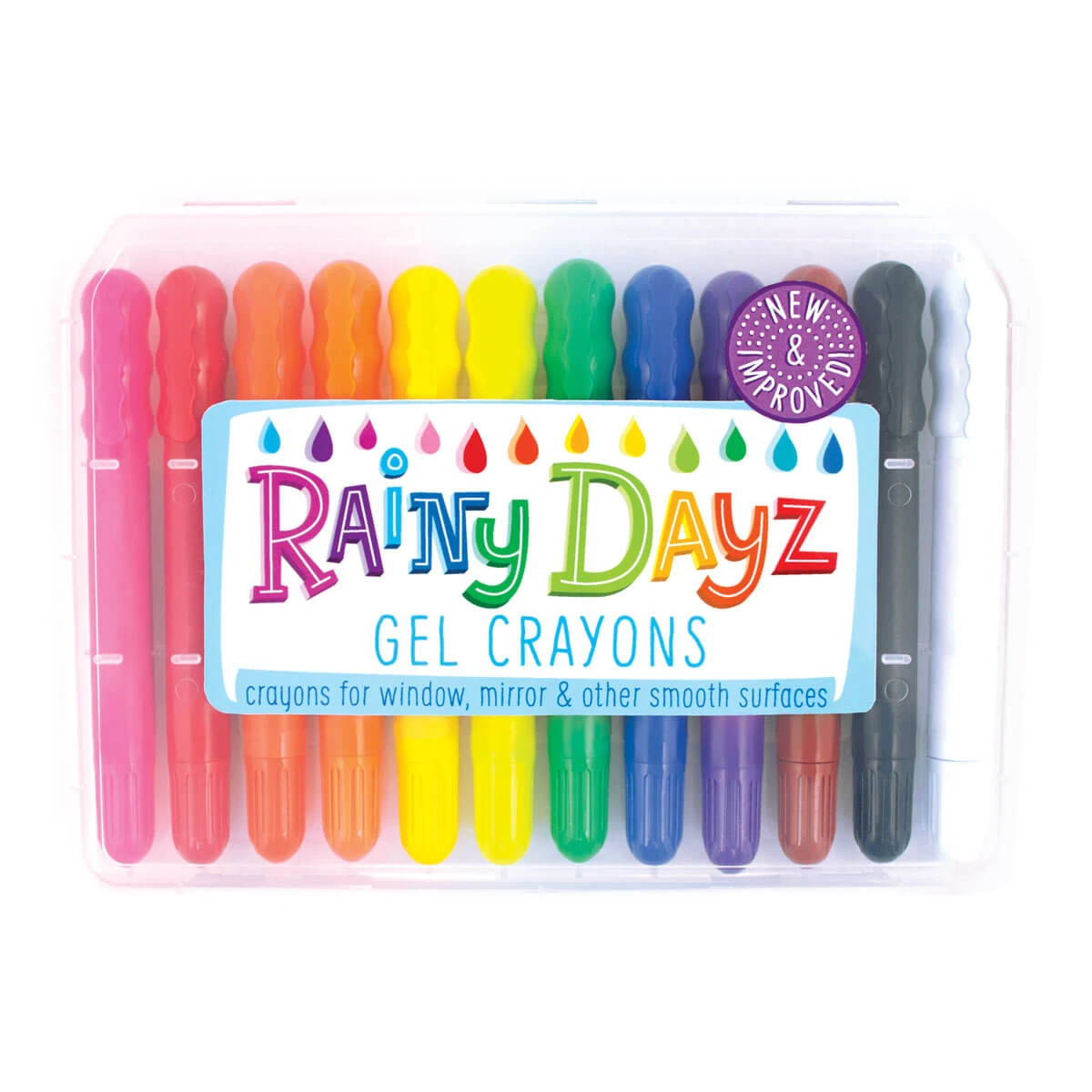 Rainy Dayz Gel Crayons By Ooly