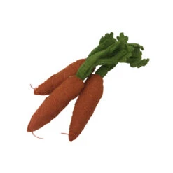 Dutch Carrots Vegetable Felt Toy By Papoose Toys