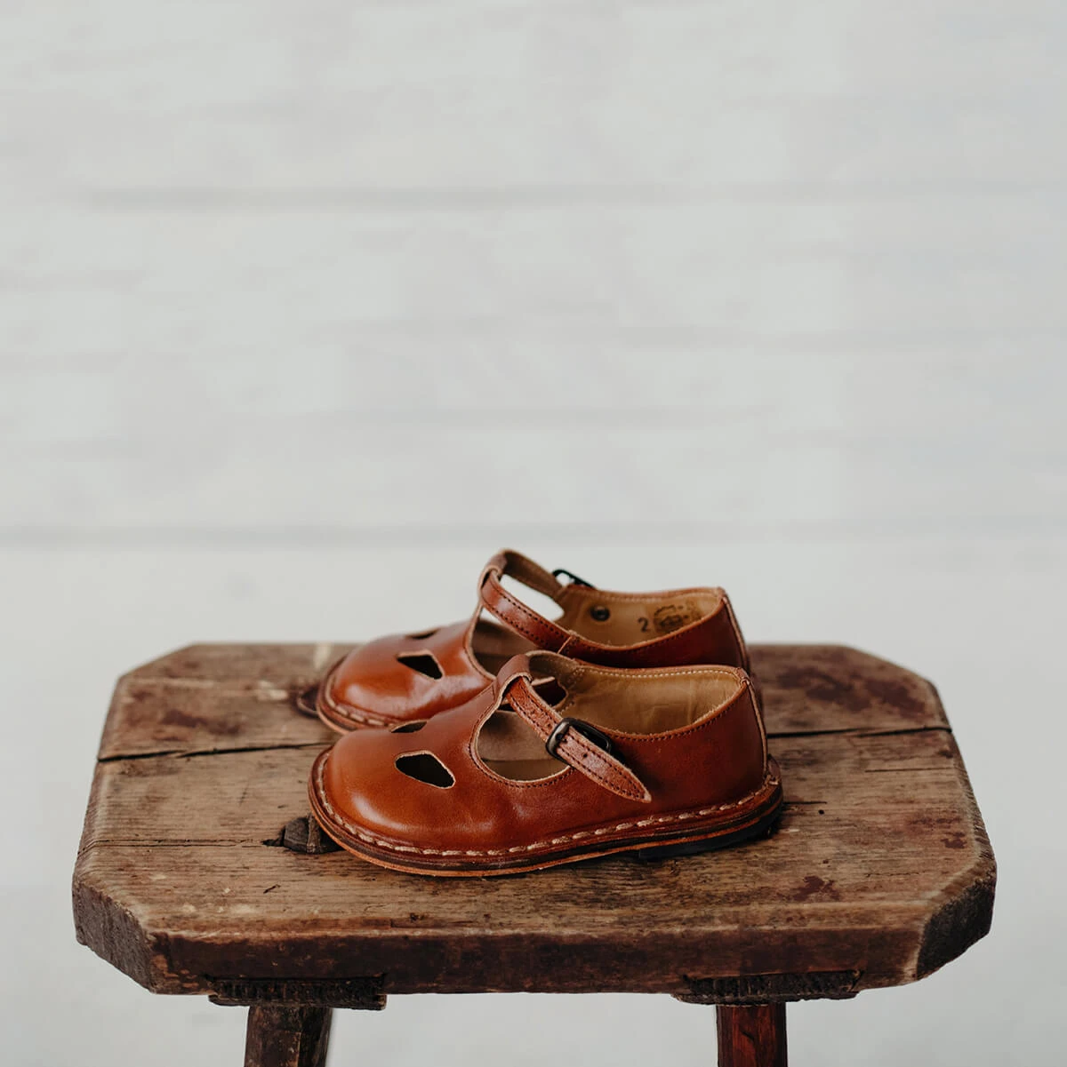 Bruno Cut Out Sandals In Vachetta Lux Cuoio By PèPè - Image 7