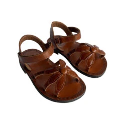 Flower Sandals In Cacao By PèPè