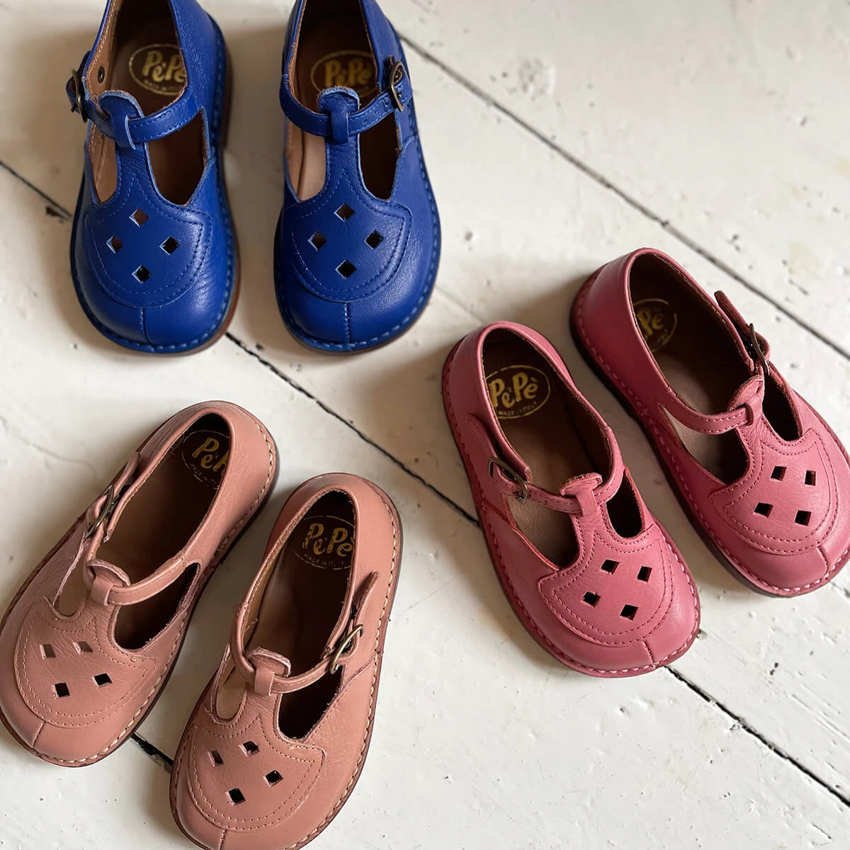 Ezra Cut Out Sandals In Confetto By PèPè - Image 3