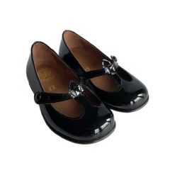 Lulu T Bar Shoes In Vernice Nero By PèPè