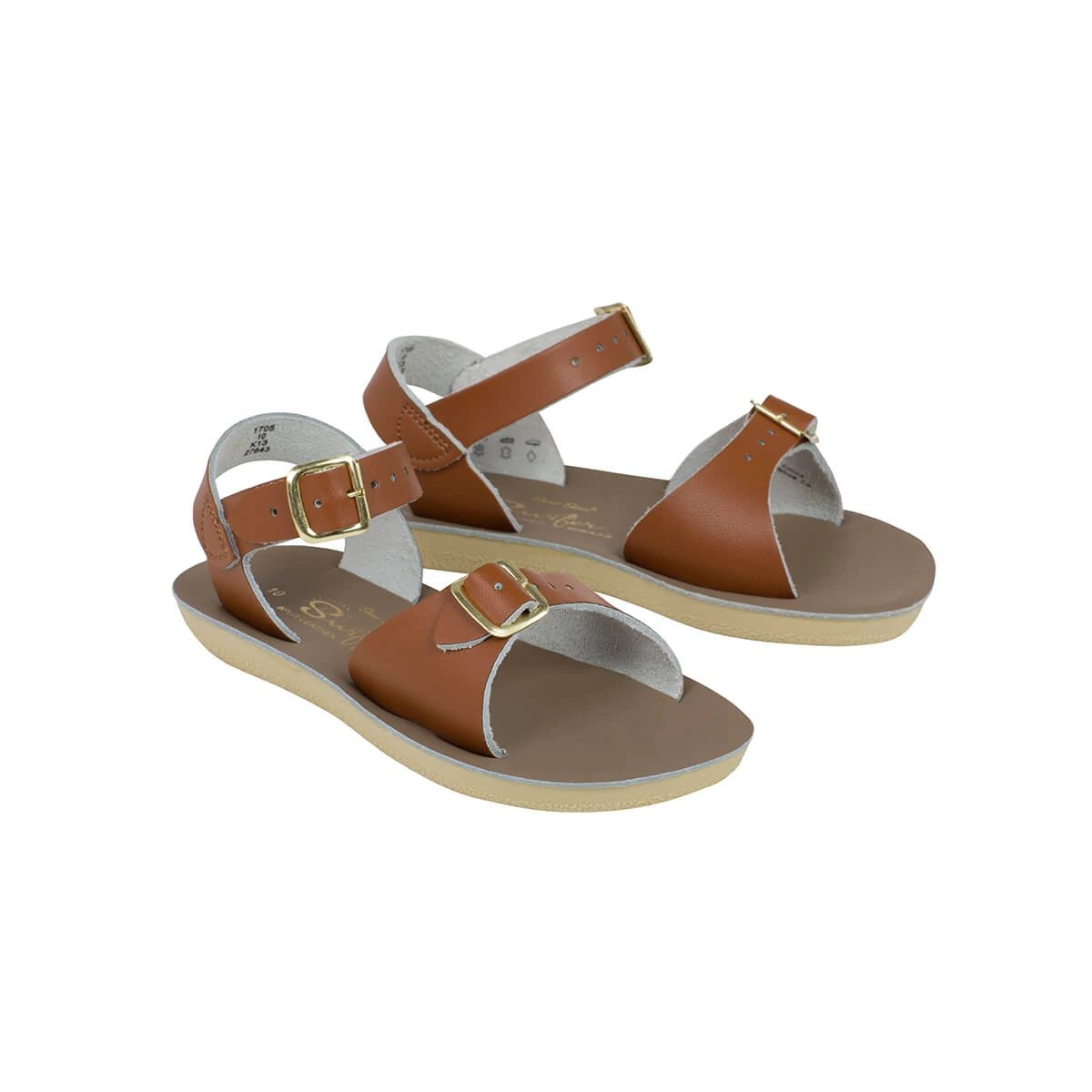 Surfer Sandals In Tan By Salt-Water - Image 2