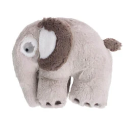 Fanto The Elephant Plush Soft Toy In Feather Beige By Sebra