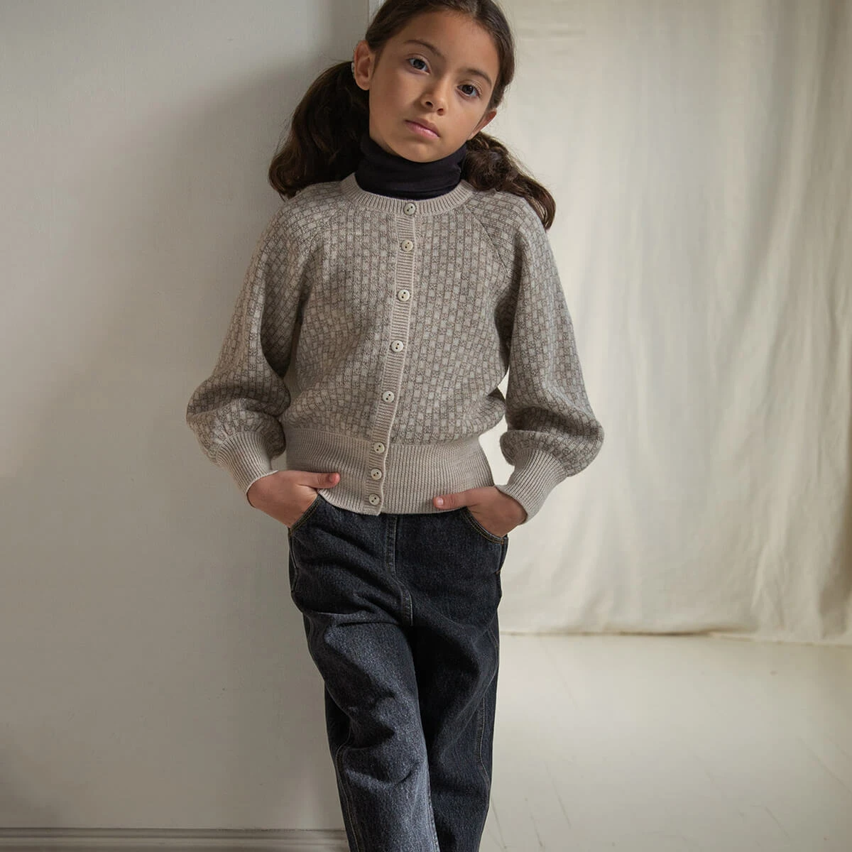 Vintage Jean In Black Denim By Soor Ploom - Image 3