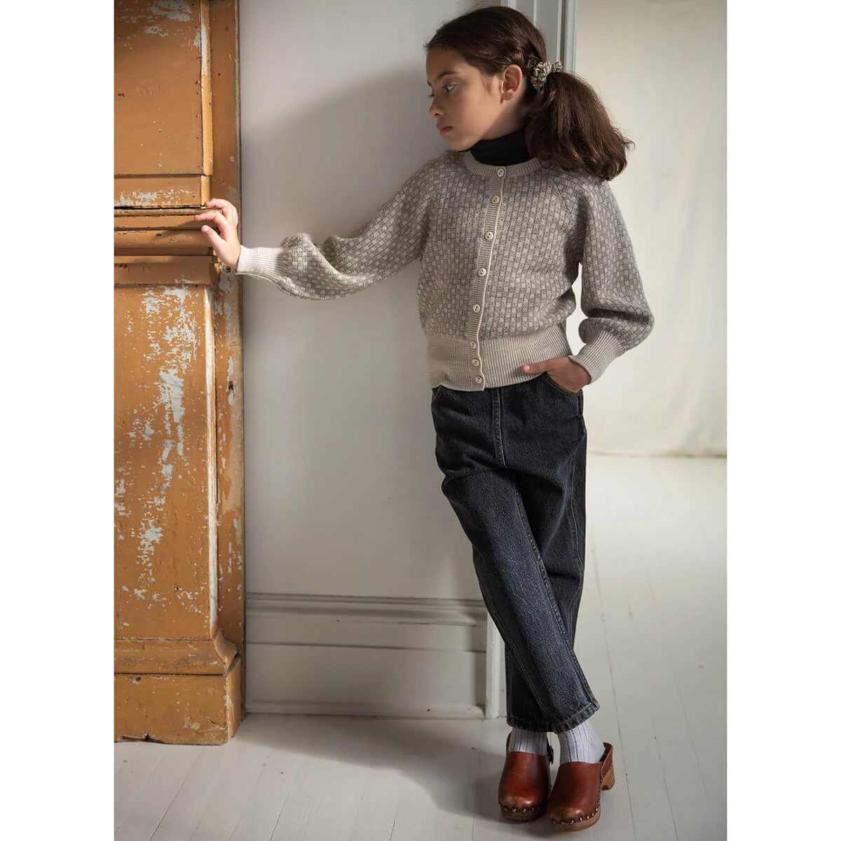 Vintage Jean In Black Denim By Soor Ploom - Image 4