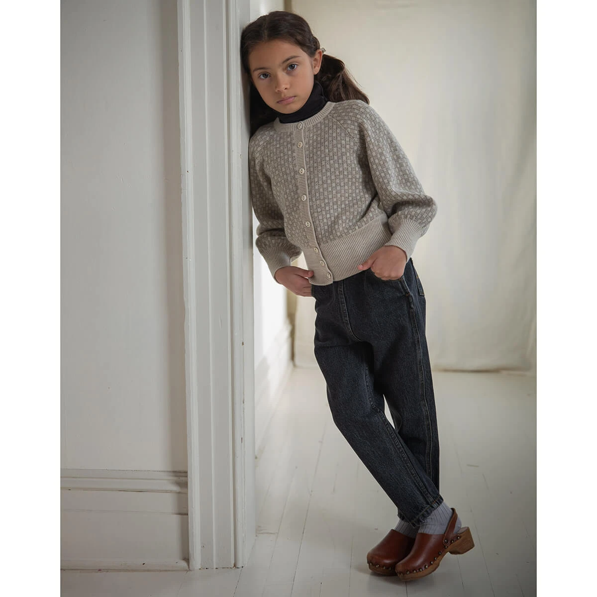 Vintage Jean In Black Denim By Soor Ploom - Image 5