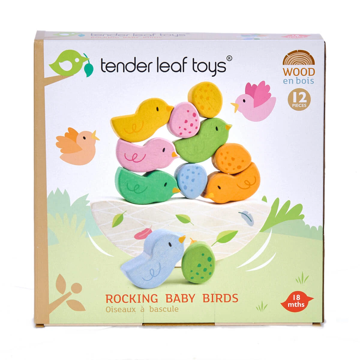 Rocking Baby Birds By Tender Leaf Toys - Image 2