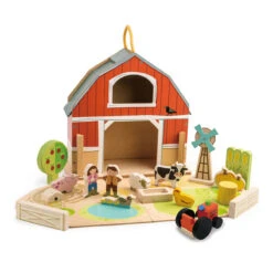 Little Barn Set By Tender Leaf Toys