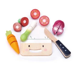 Mini Chef Chopping Board By Tender Leaf Toys