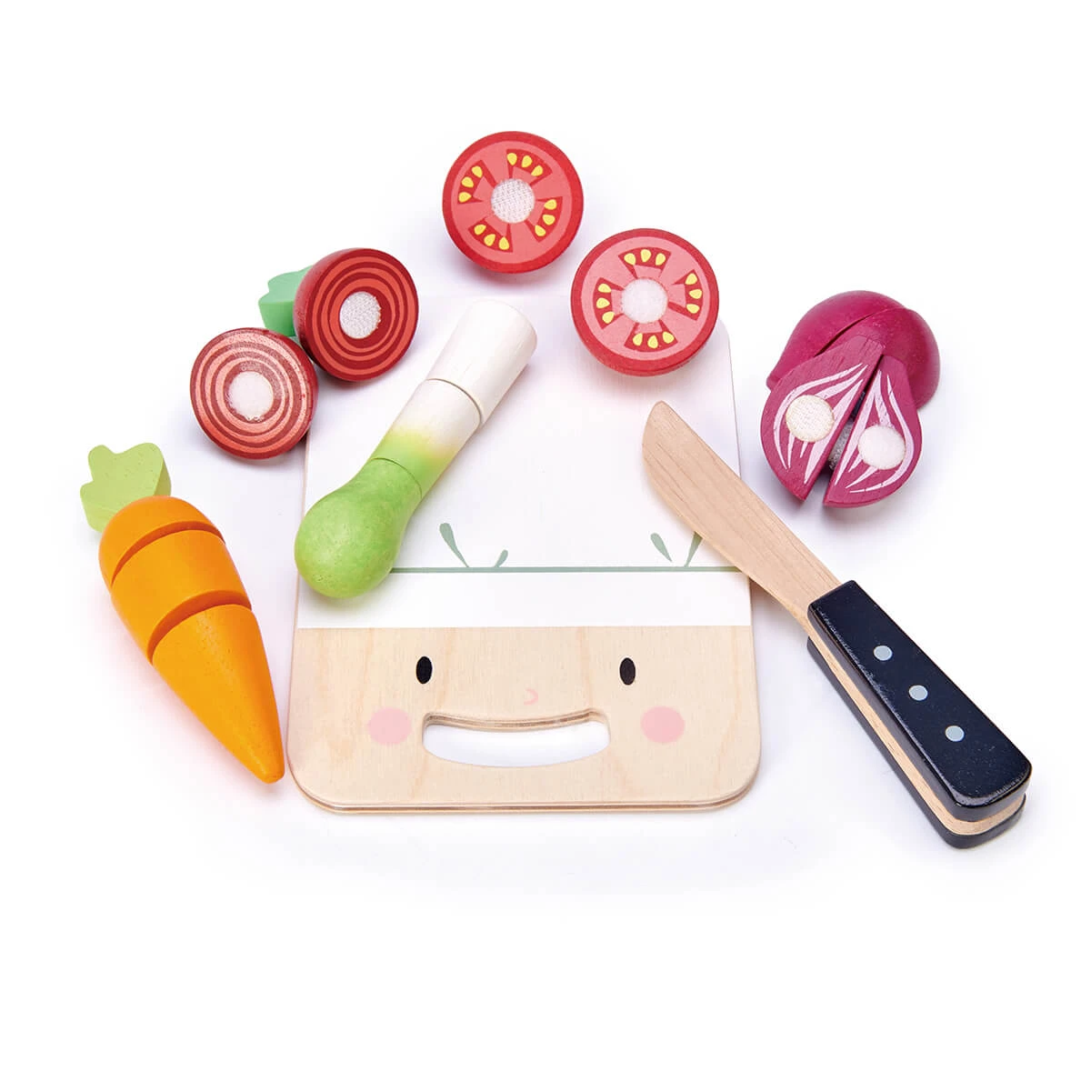 Mini Chef Chopping Board By Tender Leaf Toys