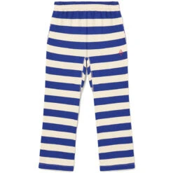 Chameleon Kids+ Pants In Blue Stripe By The Animals Observatory