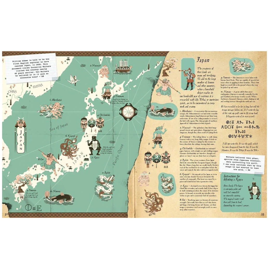 The Atlas Of Monsters By Sandra Lawrence & Stuart Hill - Image 4