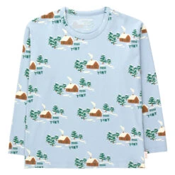 Cottage Tee In Dark Grey By Tinycottons