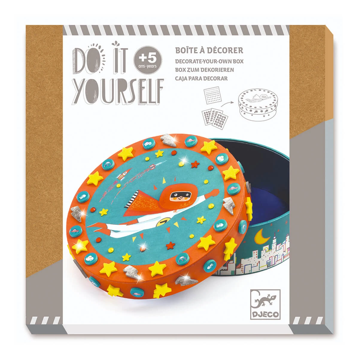 Super Treasure Box DIY Craft Kit By Djeco