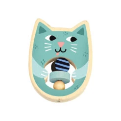 Michelle Carlslund Cat Rattle By Vilac