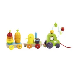 Multi Activity Tractor Toy By Vilac